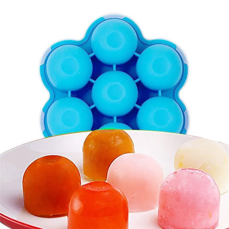 Силиконовая форма для льда решетка пищевой контейнер в форме цветка портативный