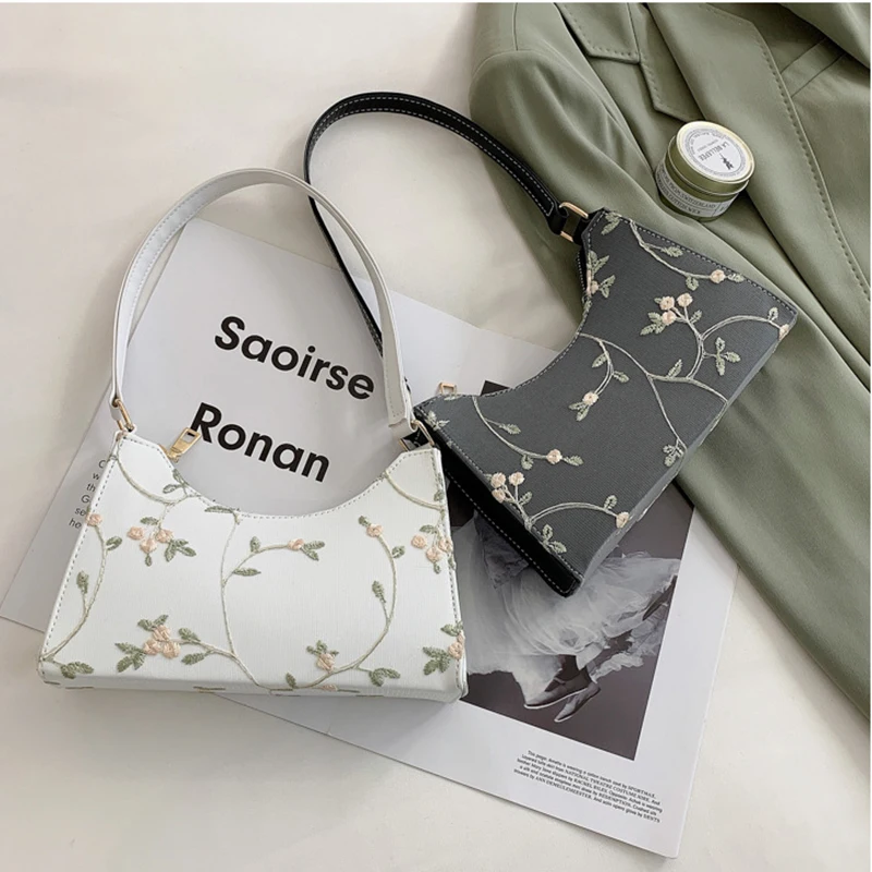 

Popular Lace Women's Bags New Style PU Leather Zipper Shoulder Bag Women Fashion Texture Luxury Design Handbags for women 2021