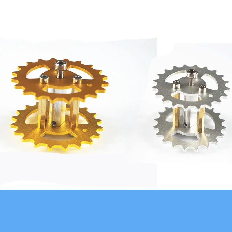 Metal Shock-Absorbing Drive Wheel TW-03 Driving Wheel With ID4mm/5mm/6mm Coupling For RC Crawler Robot Tank Chassis Part DIY Toy