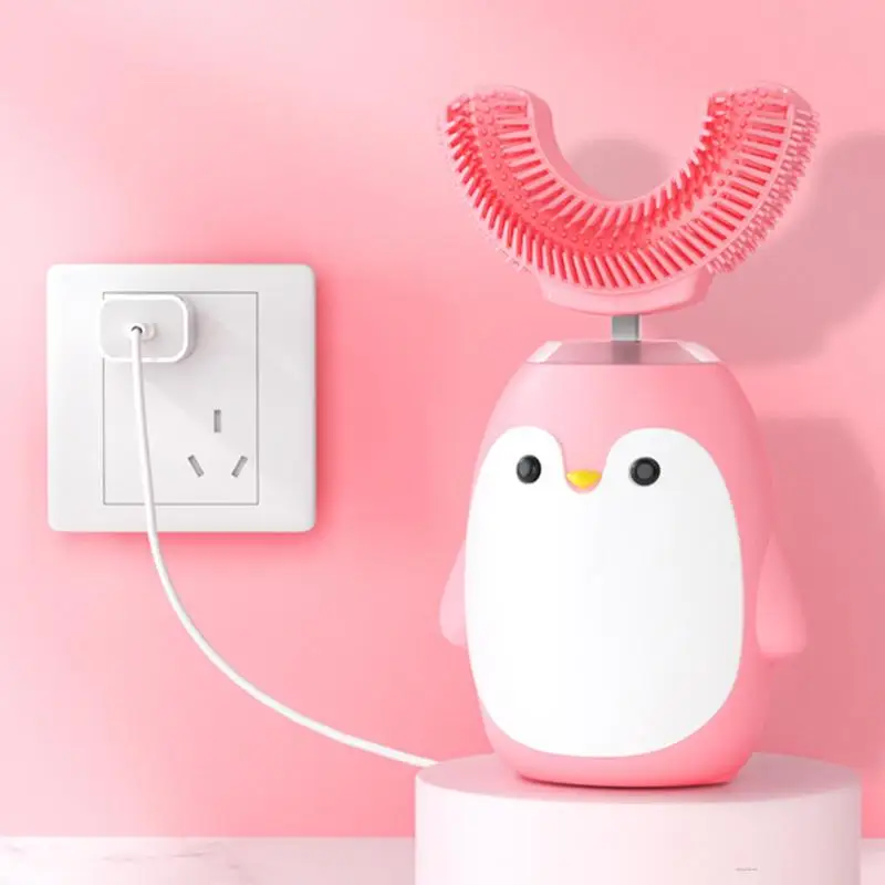 

C04 Children's U Shaped Sonic Electric Toothbrush Smart Portable Waterproof Toothbrush