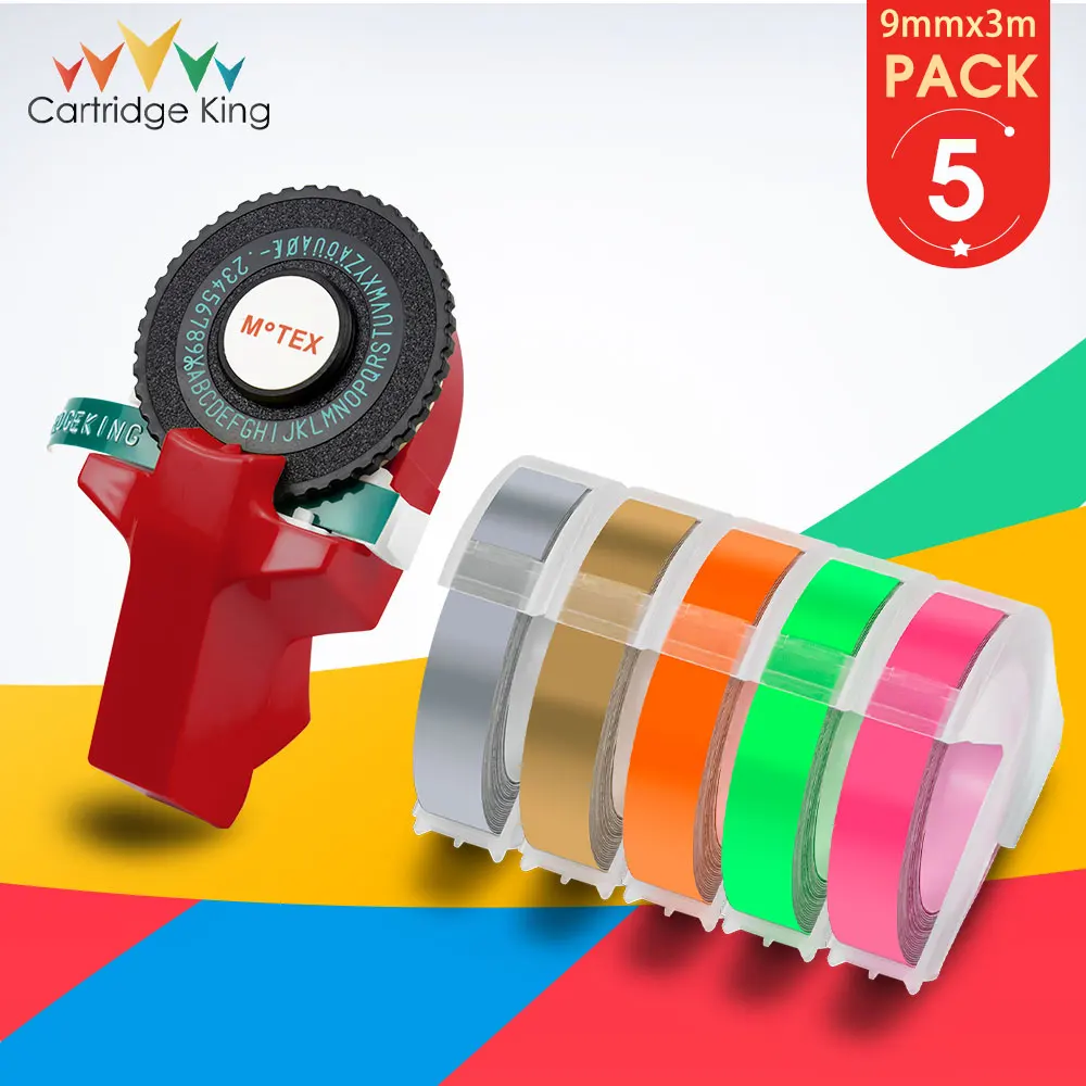 Ручная машина для изготовления этикеток Motex E101 с эффектом 3D тиснения совместима