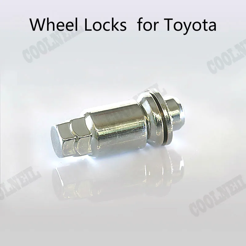 Аксессуары jdm 4 шт. гайки для автомобиля хромированные колесных замков + 1 муфта 12x1