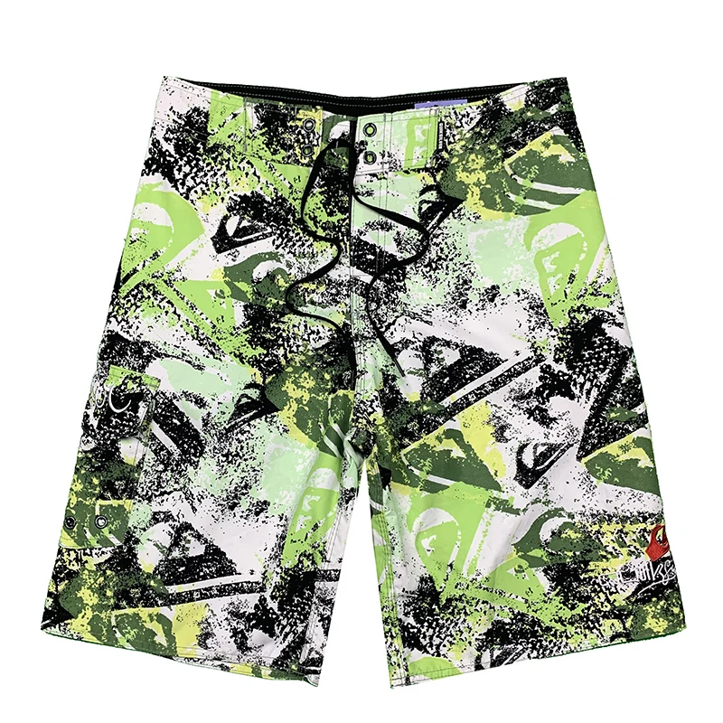 

Summer print beach pants for men and women can be leisure shorts for water and fattening, quick-drying vacation hot spring short