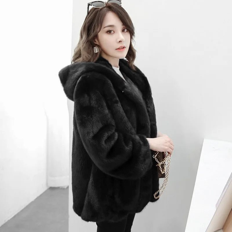 Women real mink coats female mink fur coat genuine long fur coat ladies winter clothes oversize 6xl 5xl 7xl natura fur coats
