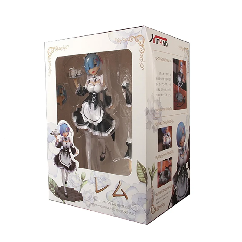 Re: Life другой мир от Zero re: zero Rem Ram кукла «горничная» Emilia Аниме Фигурка Фигурки Коллекция игрушки для детей Подарки