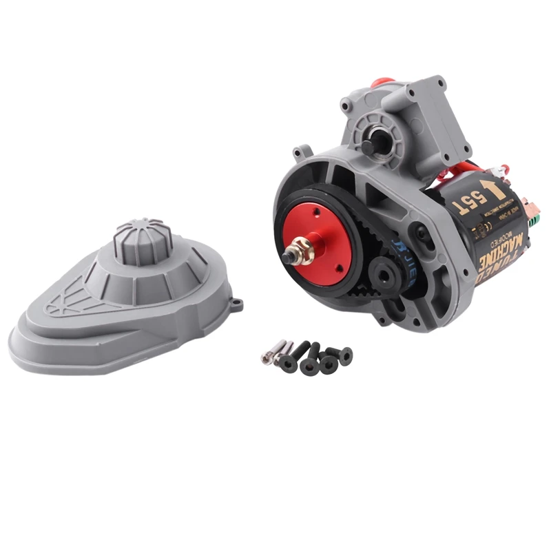 

Коробка передач редукторного привода с мотором 540 55T для 1/10 RC Crawler Axial SCX10 90046, детали для обновления