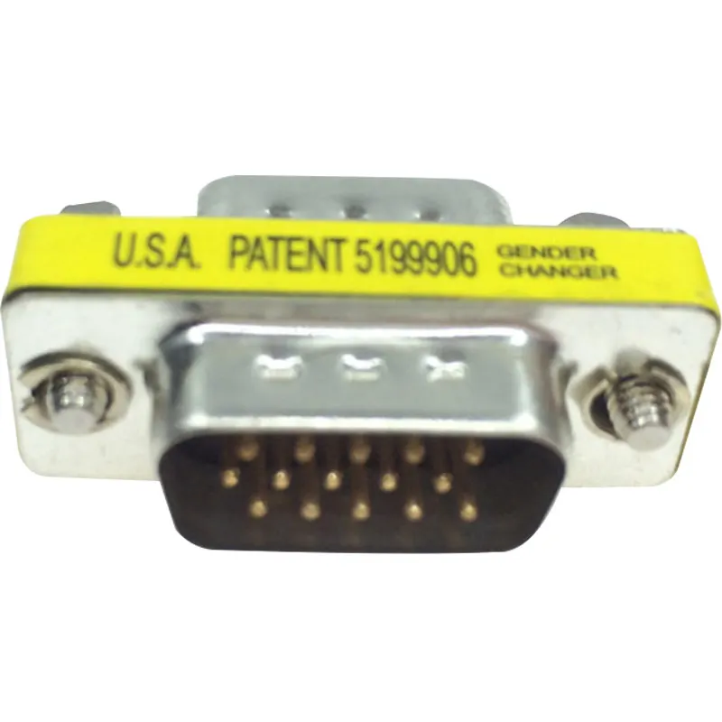 

15 Pin VGA SVGA HD15 Пол смены муфта адаптер конвертер кабель со штыревыми соединителями на обоих концах для подключения