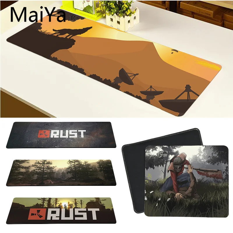 Высококачественный игровой коврик для мыши Maiya настольного ноутбука резиновый
