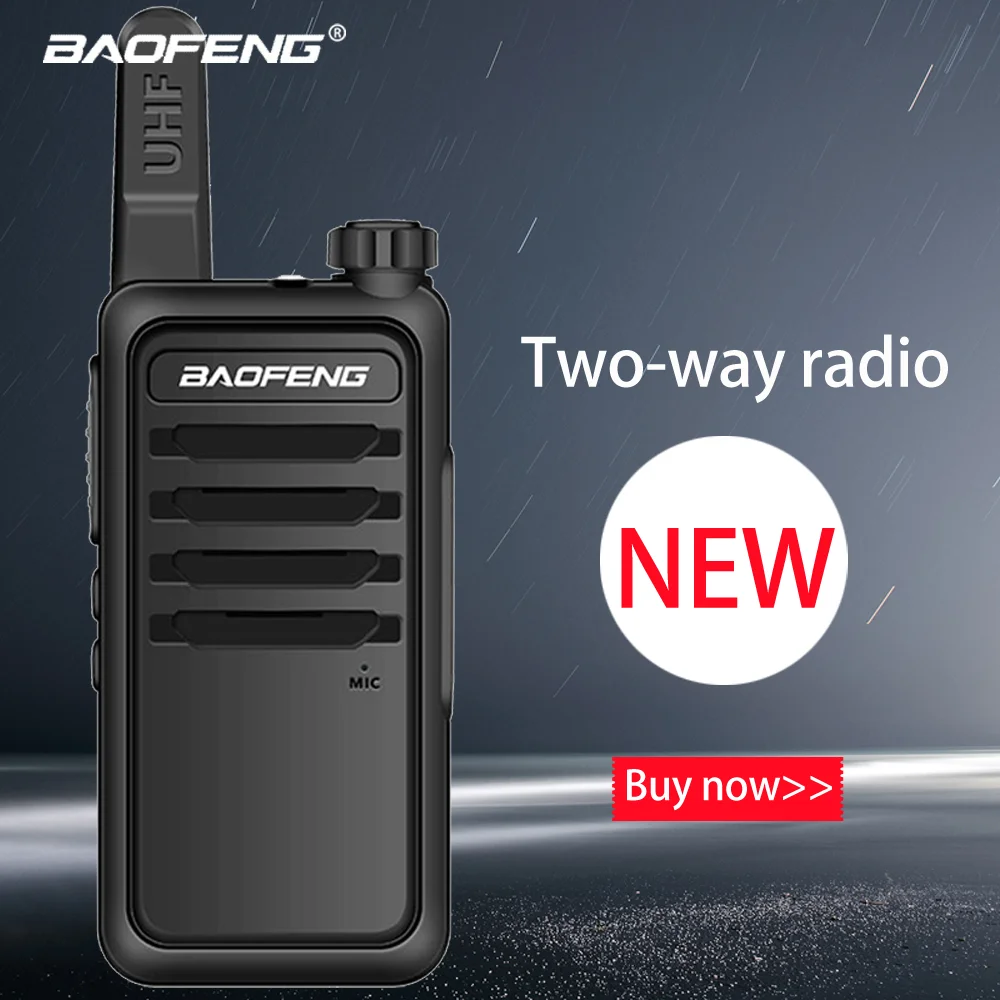 Портативная рация Baofeng с быстрой зарядкой по USB профессиональная двухсторонняя