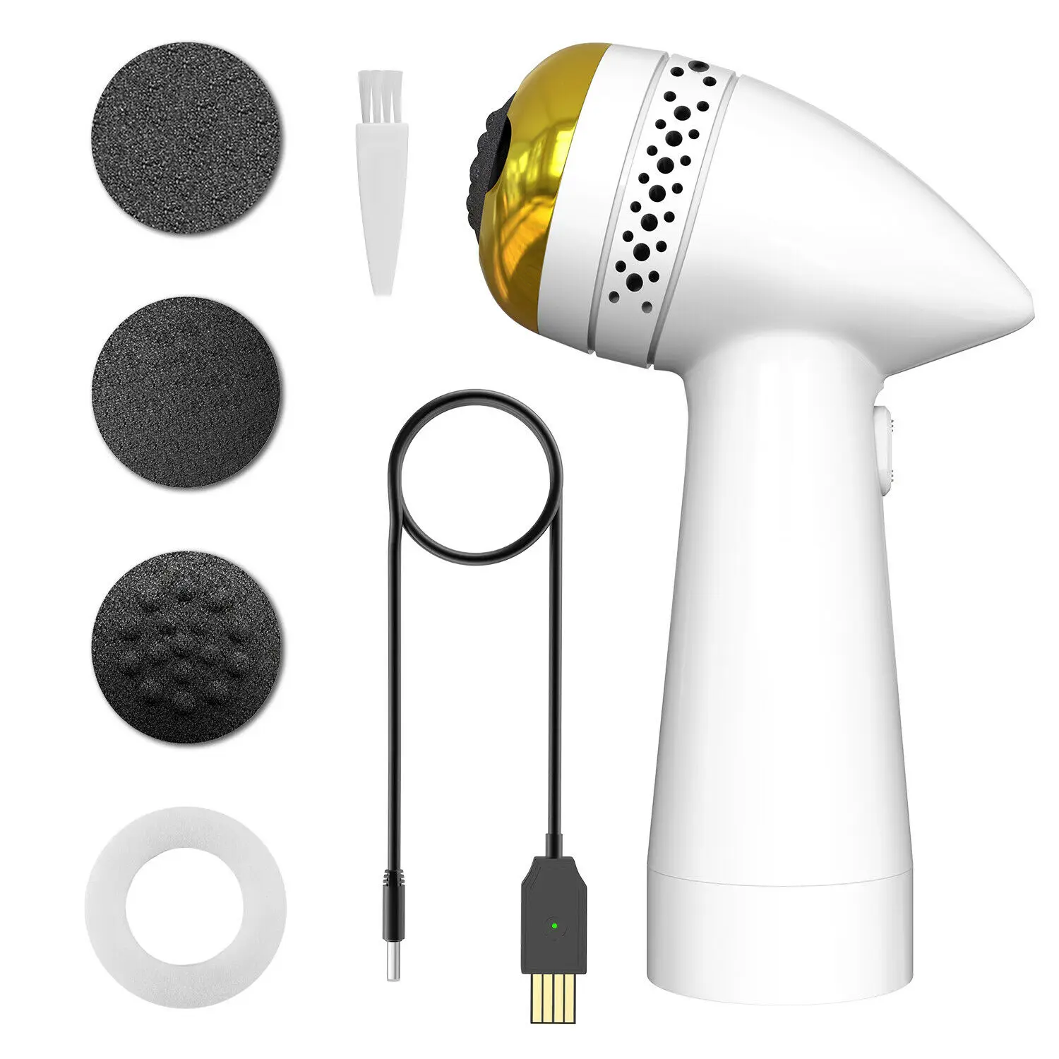 

Electric Pedicure Foot Grinder Tool Pedicura Exfoliate Smooth Machine Callus Remover Foot File for Foot Heel Skin Massage head