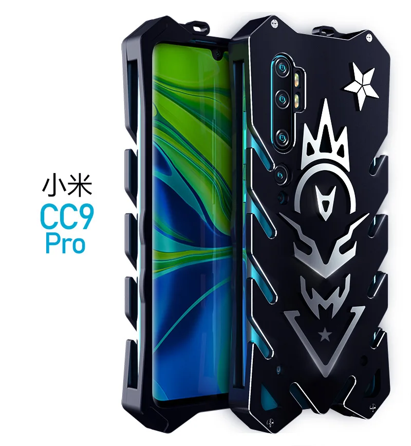Алюминиевый армированный чехол Thor для Xiaomi Mi Mix 4 CC9 Pro CC9e защитный телефона