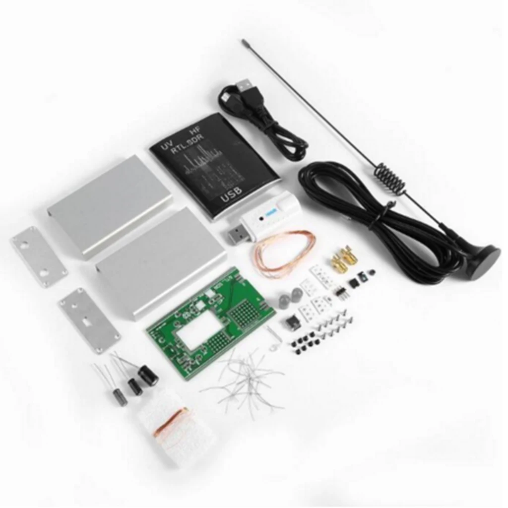 

100KHz-1.7GHz Full Band UV HF RTL-SDR Multifunction Radio Receiver