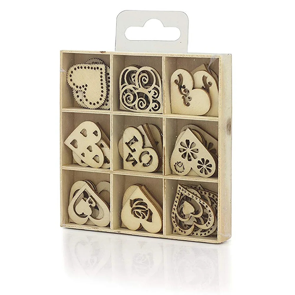 Открытки деревянное ремесло набор художественная поставка коробка для