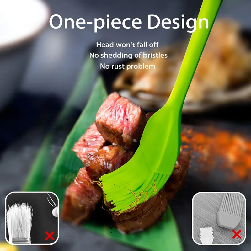 1 шт. силиконовых кейсов кисточки для жидкого масла печений торт кисточка хлеба