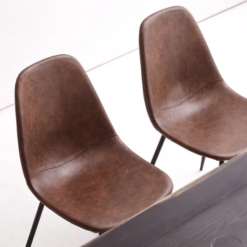 Современный классический обеденный стул в скандинавском стиле роскошный мягкий