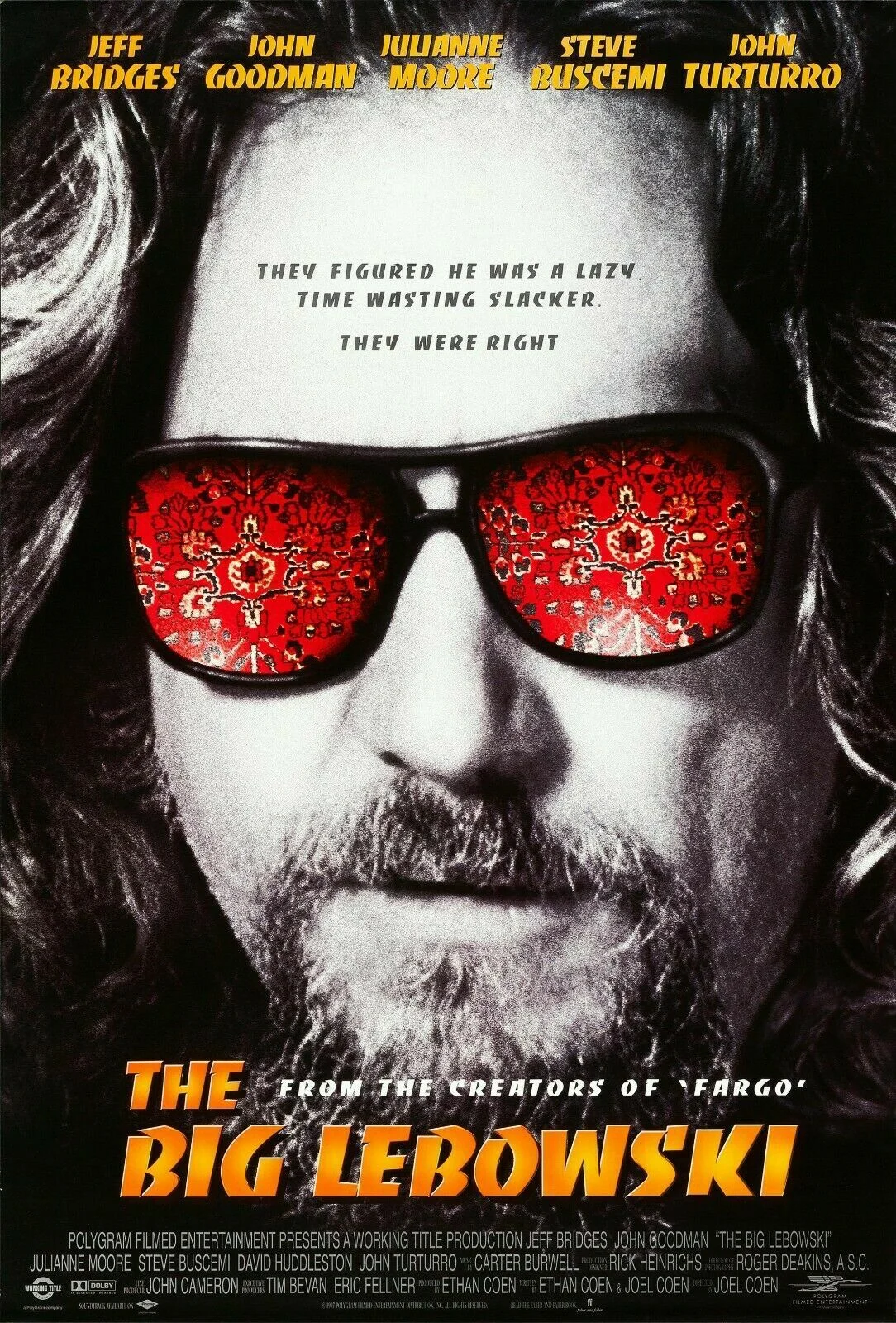 

The BIG Lebowski Movie Art Film Print Silk Poster Home Wall Decor 24x36inch