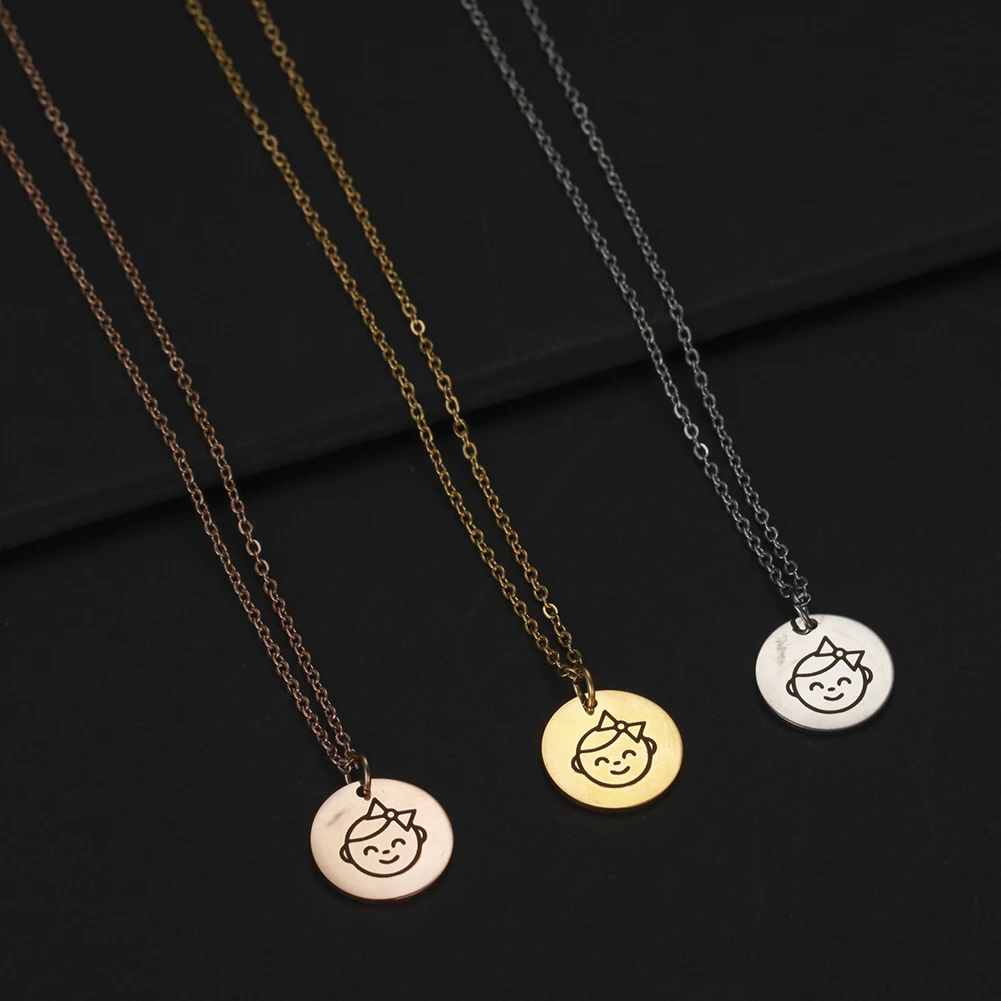 Fishhook Подарок для жены розовое золото цвет маленькая девочка семья Любовник