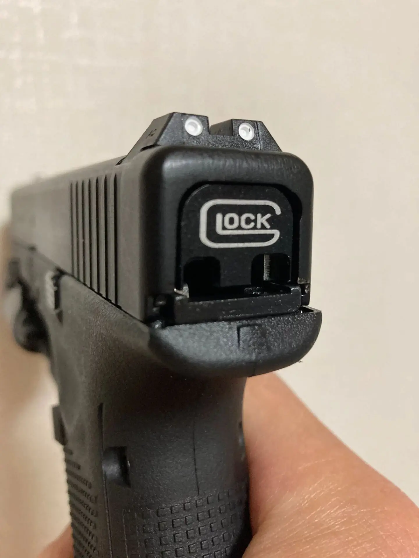 Weewolf Алюминиевая Задняя накладка Glock скользящая для Gen1 5 17 19 20 21 22 23 24 25 26 41 9 мм