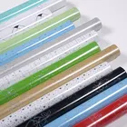 Глянцевые восстановленные мебельные обои YUNPOINT из ПВХ, самоклеящиеся настольные декоративные пленки для шкафов, водонепроницаемые наклейки