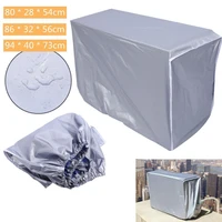 waterproof outdoor air conditioning cover polyester air conditioner cleaning cover washable anti dust anti cleaning cover