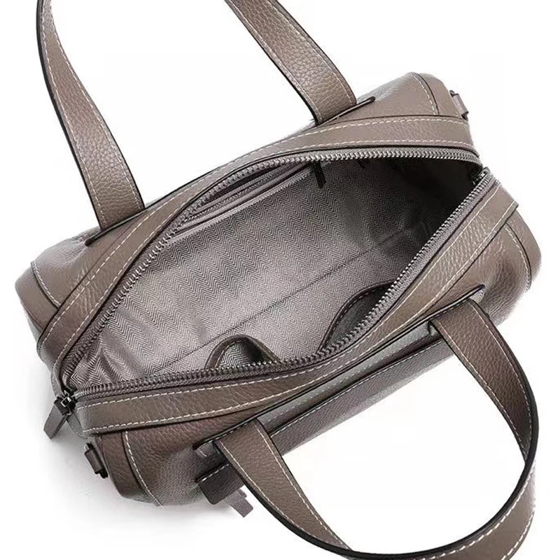 Сумка-тоут женская из коровьей кожи с 2 ремешками | Багаж и сумки