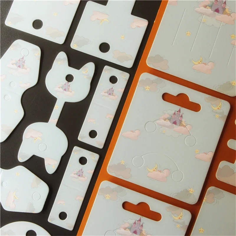 Заколки для волос корейский стиль 100 шт. бирки упаковки