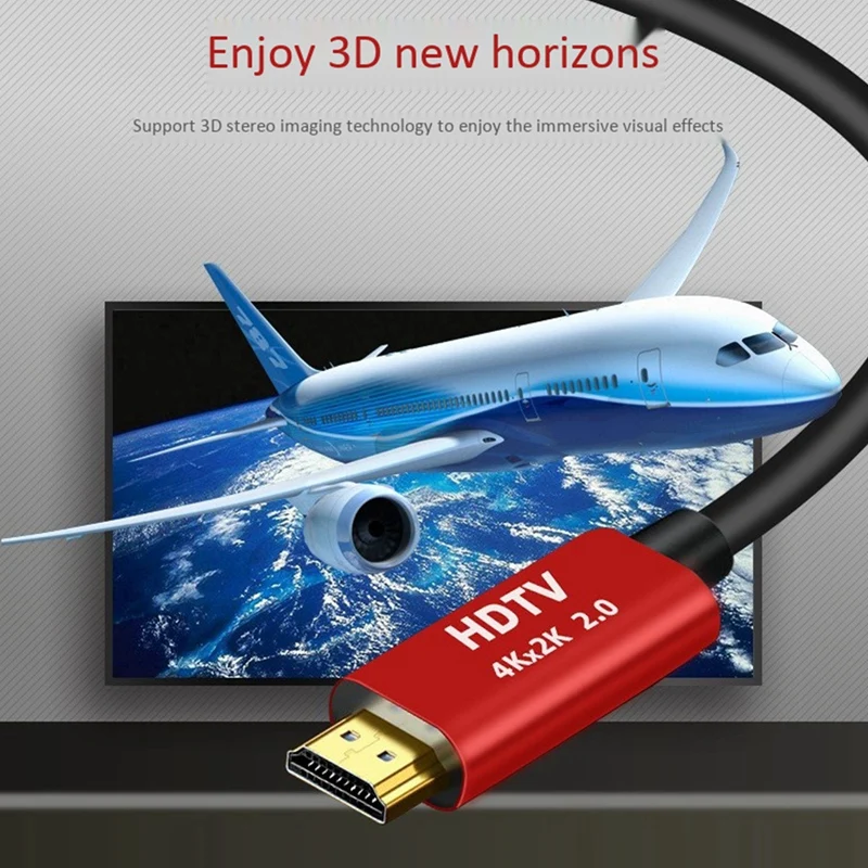 4K HDMI кабель 1 5 м [Улучшенный] 2 0 поддерживает 3D @ 60 Гц без фиксации на высокой