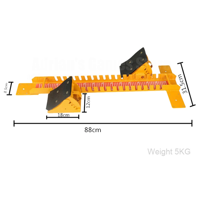 Беговая дорожка с сборным механизмом подход начиная блоки запуска стартер для