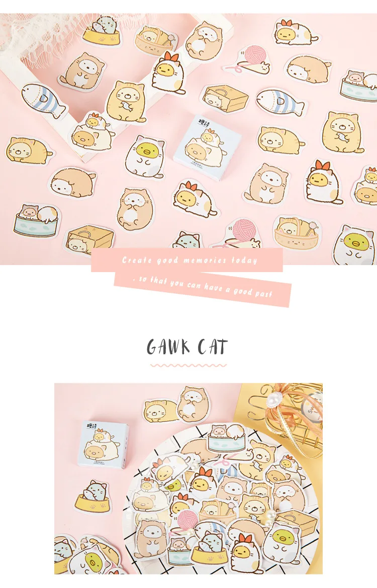 45 шт./упак. Sumikko Gurashi декоративные Стикеры канцелярские Стикеры s Скрапбукинг DIY дневник альбом ярлыком школьные принадлежности
