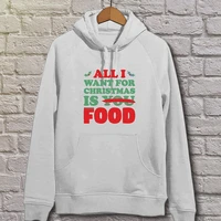 wz20271 autumn and winter fashion new style quick drying christmas letter printing street wear long sleeve hoodie for woman