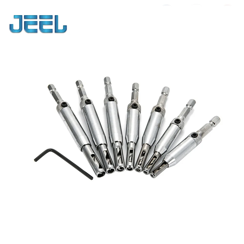 

Самоцентрирующая петля, оборудование, набор сверл 5/64, 7/64, 9/64, 11/64, набор инструментов для сверления отверстий из быстрорежущей стали для дере...