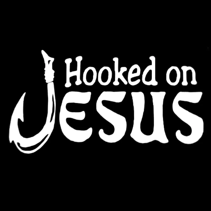 На крючке Иисуса моды для Авто/бампер/окно виниловая наклейка наклейки DIY Декор