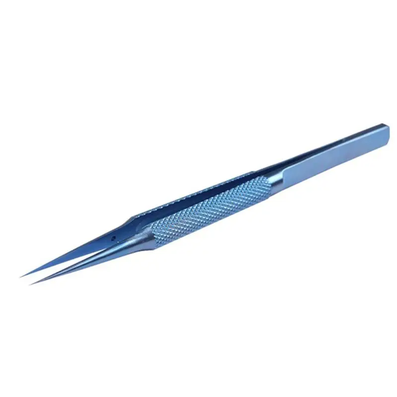 

Titanium Alloy Tweezers Professional Maintenance Tool 0.15mm Edge High Precision Fingerprint Tweezers for Cell Phone Apple P9YB