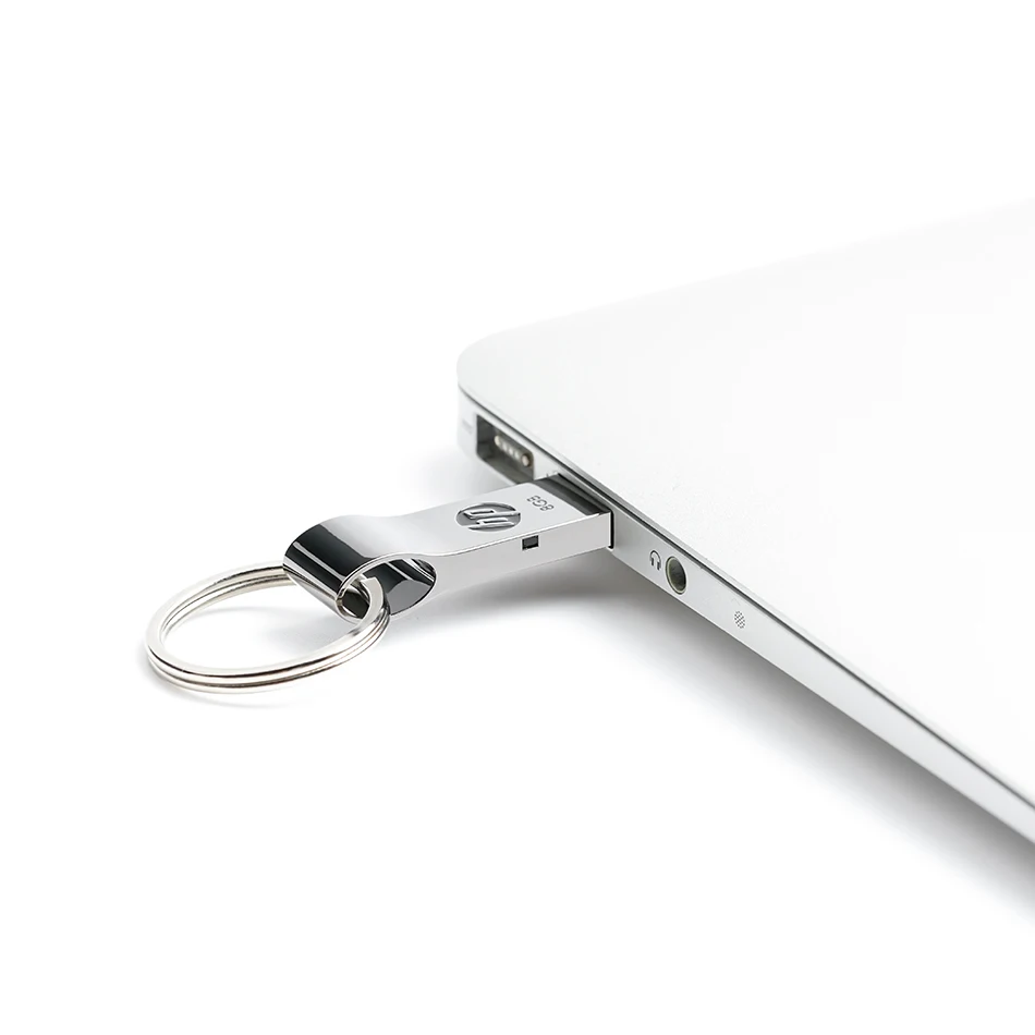 HP V285W металлический USB флэш-накопитель 8 ГБ/16 ГБ/32 ГБ/64 ГБ водонепроницаемый