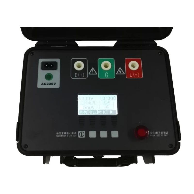 

Electric Test Kit Insulation Resistance Measurement Digital High Voltage 15KV Megohm Meter