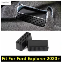 for ford explorer 2020 2021 2022 car floor under seat ac heater air conditioner duct vent grill cover trim plastic accessories