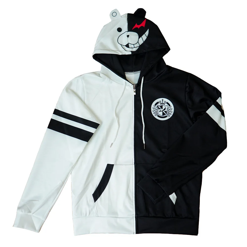 

2021 New Cosplay Costume Danganronpa: Trigger Happy Havo Jacket Hoodie Sweatshirt Halloween Tops Jersey Pullover SPRING
