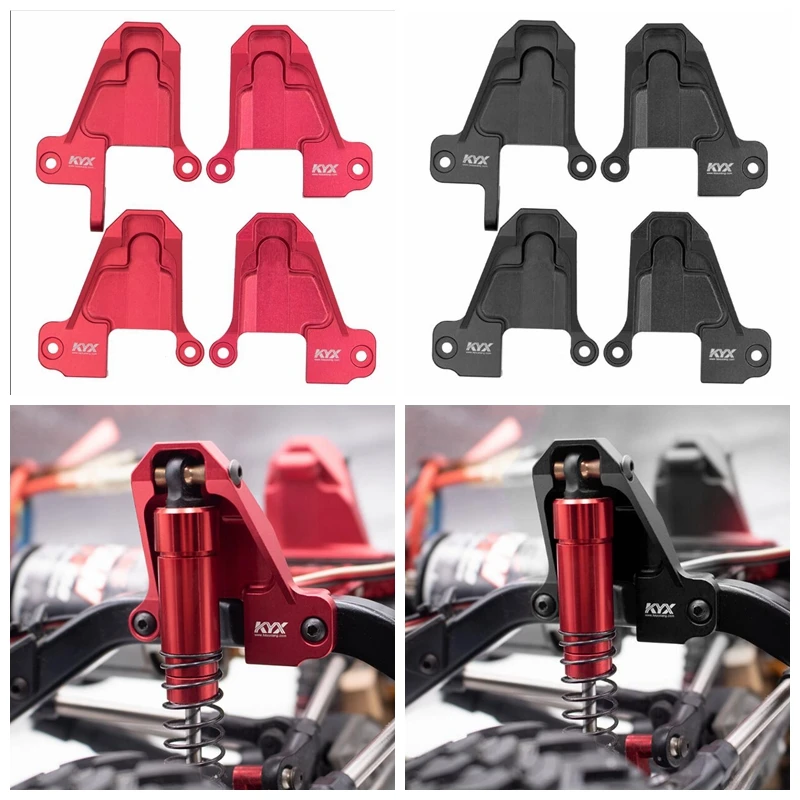 KYX CNC Передний + задний противоударный кронштейн для Traxxas TRX 4 1/10 rc car|Детали и