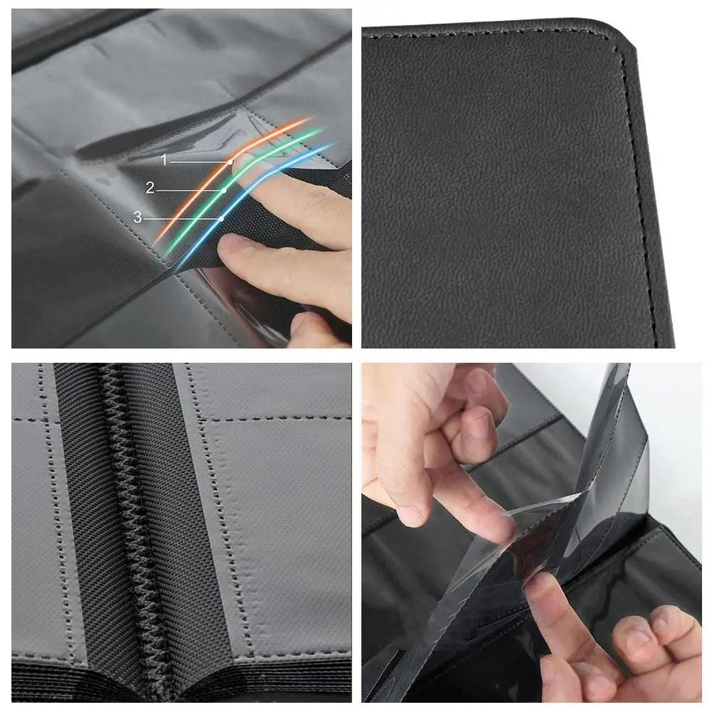360Pcs Trading Card Storage Album Waterproof Non-toxic Pocket Organizer Board Game Cards Book Sleeve Holder | Спорт и развлечения