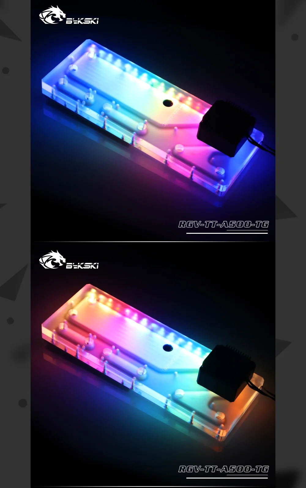 Bykski RGV-TT-A500-TG, водные платы для Thermaltake A500 TG чехол, для Intel cpu водоблок и один GPU корпус