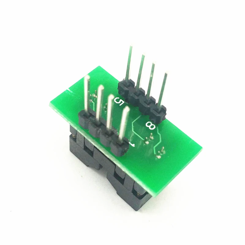 Адаптер MSOP8 для DIP8 MCU тестовый IC АДАПТЕР гнезда программатора сокет msop8 SSOP8 SSOP16 SOP8