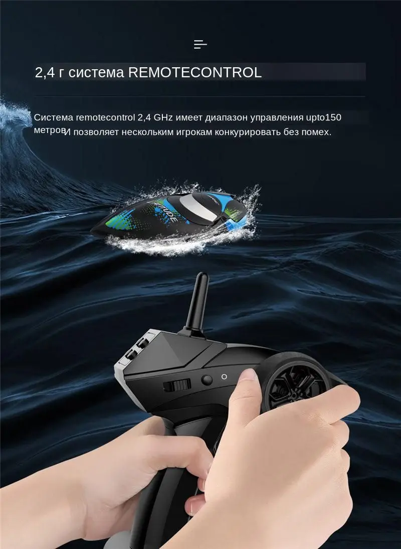 JJRC S1 Pentium/S2 Shark/S3 широта 2,4 ГГц 2CH 25 км/ч высокоскоростной мини гоночный Радиоуправляемый катер RTR игрушки с дистанционным управлением
