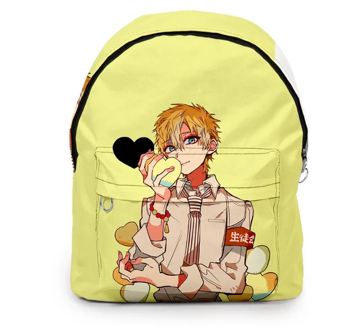 Новый рюкзак Jibaku Shounen Hanako kun для унитаза дорожный женщин студенток Холщовая Сумка