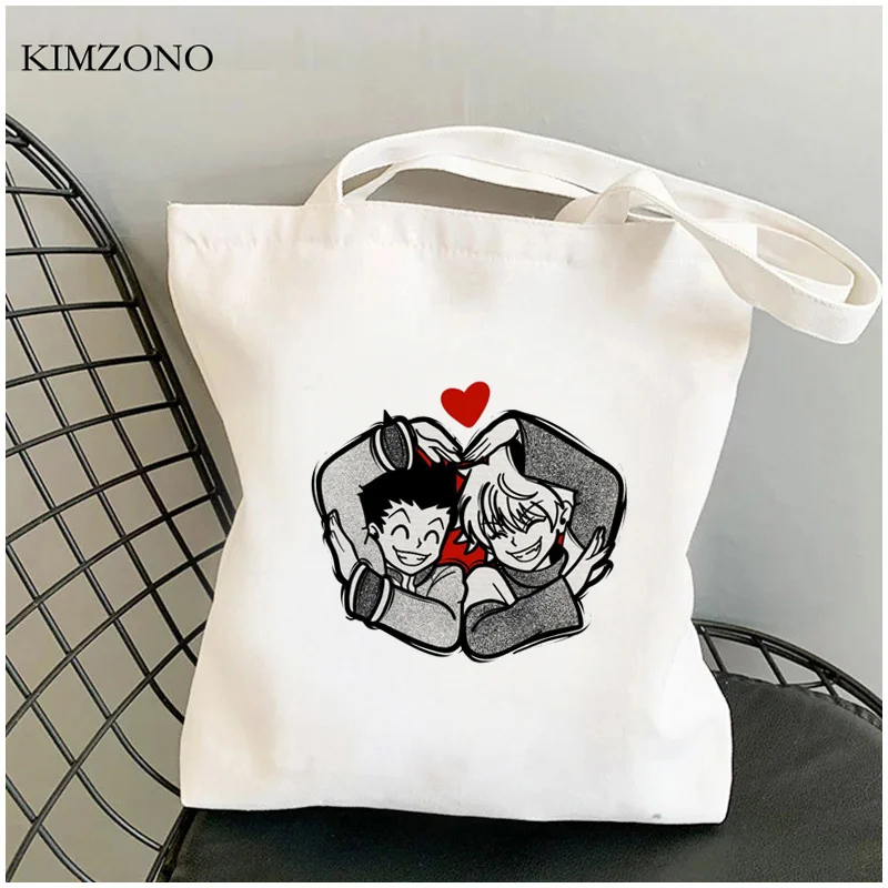 

Сумка для покупок Hunter x Hunter, сумка для покупок из переработанной ткани, складная сумка-шоппер