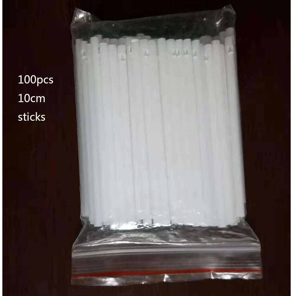 100pcs 10cm sticks Круглые силиконовые конфеты формы для леденцов сердце пончик шоколадный Поп Торт Форма для выпечки шоколад форма для мыла или выпечки украшения - Цвет: 100pcs 10cm sticks