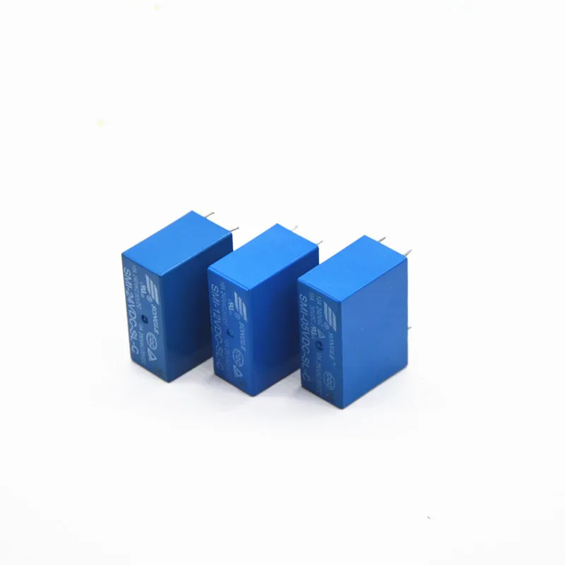 Реле питания SMI-05VDC-SL-C SMI-12VDC-SL-C 5 В 12 24 10 А контактов 2 шт./партия | Обустройство дома
