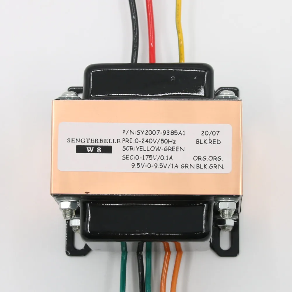 SENGTERBELLE трансформатор EI 0-175 В 9,5 В-0-9,5 В для лампового усилителя