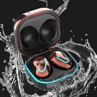s6 se wireless earphones waterproof noise cancelling abs led indicator bluetooth headphones for smart phones
