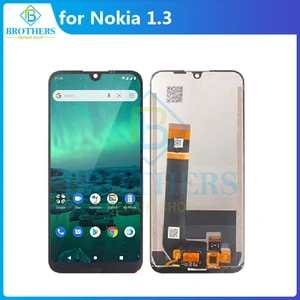 Экран для Nokia 1,3, 3,1 Plus, 1,4, рамка, ЖК-дисплей для Nokia 1,4, TA-1216, TA-1205, TA-1322, ЖК-дисплей в сборе, сенсорный экран, дигитайзер