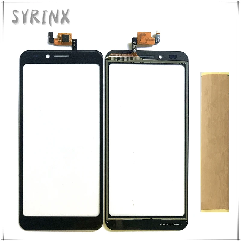 Syrinx с лентой мобильный телефон Touch Panel для Vertex Impress Pear сенсорный экран дигитайзер